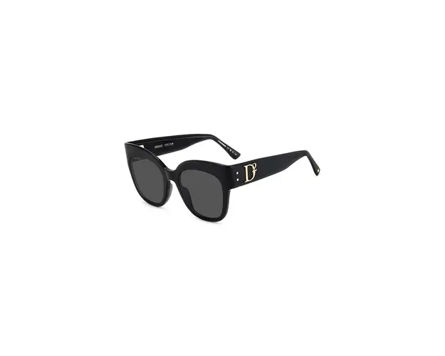 DSQUARED2 ochelari de soare femei, culoarea negru