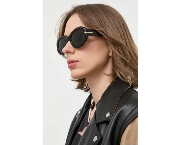 BOSS ochelari de soare femei, culoarea maro