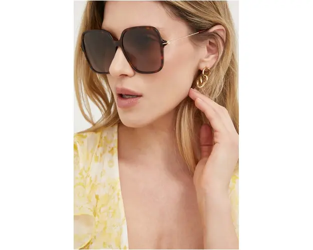 Gucci ochelari de soare femei, culoarea maro