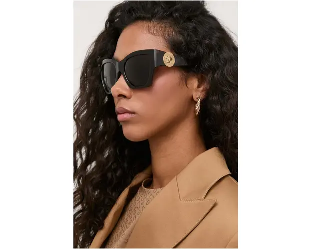 Versace ochelari de soare femei, culoarea maro