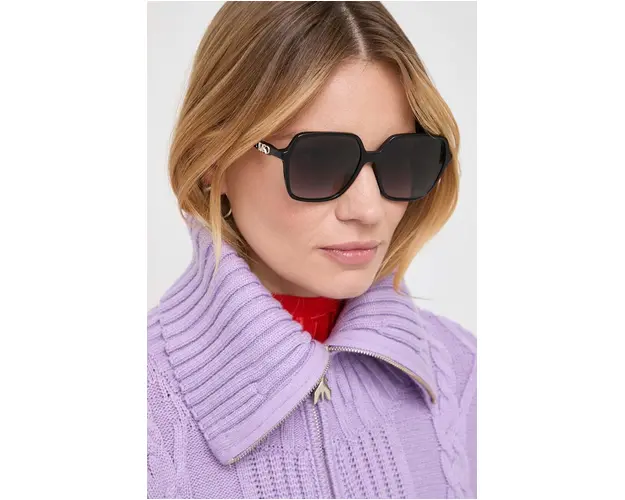 Michael Kors ochelari de soare femei, culoarea negru