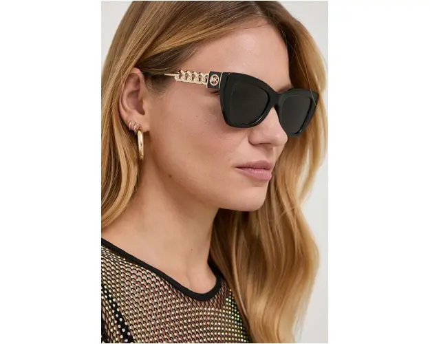 Michael Kors ochelari de soare femei, culoarea negru