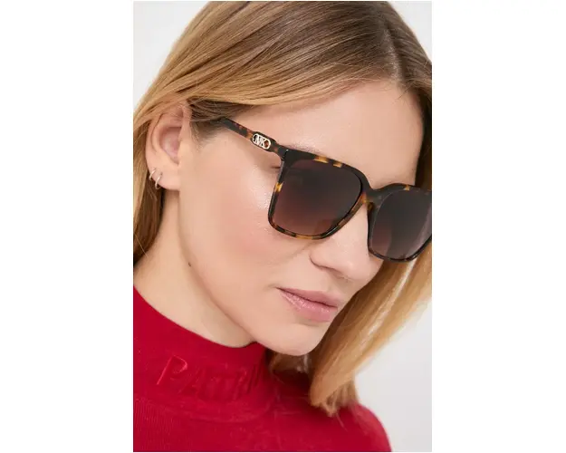 Michael Kors ochelari de soare femei, culoarea maro