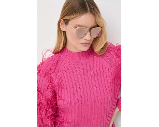 Michael Kors ochelari de soare femei, culoarea roz