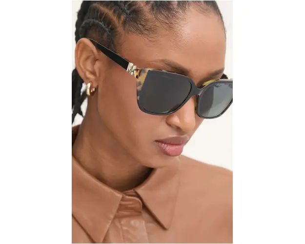 Michael Kors ochelari de soare ACADIA femei, culoarea verde, 0MK2199