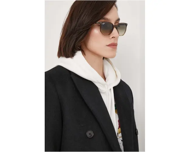 Ray-Ban ochelari de soare femei, culoarea maro