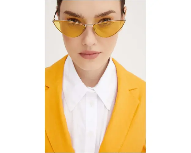Etro ochelari de soare femei, culoarea galben