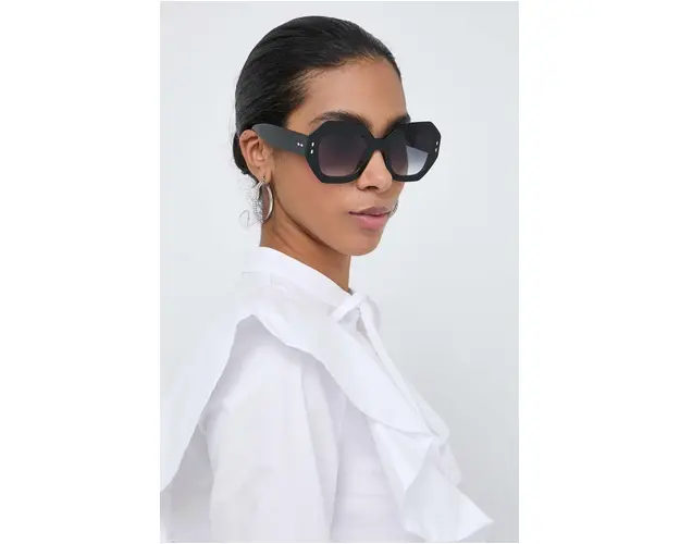 Isabel Marant ochelari de soare femei, culoarea negru