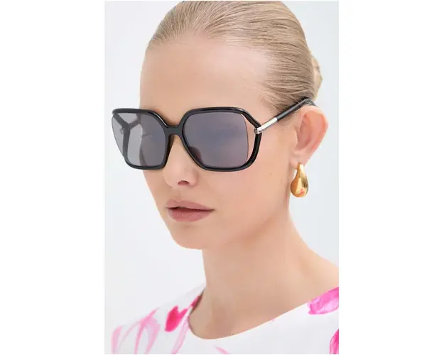 Tom Ford ochelari de soare femei, culoarea negru, FT1089_6001C