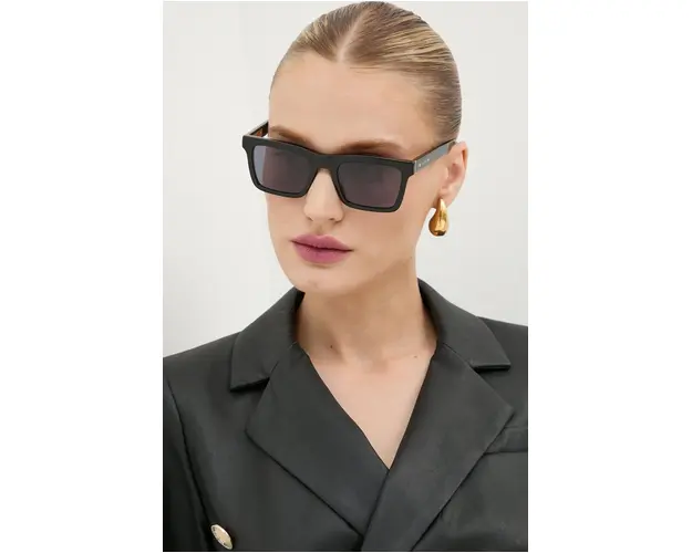 AllSaints ochelari de soare femei, culoarea negru