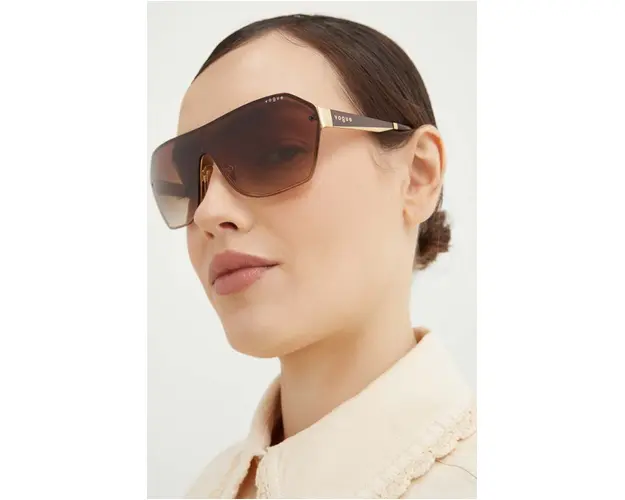VOGUE ochelari de soare femei, culoarea maro, 0VO4302S