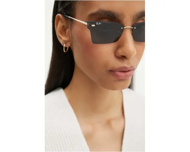 Ray-Ban ochelari de soare femei, culoarea auriu