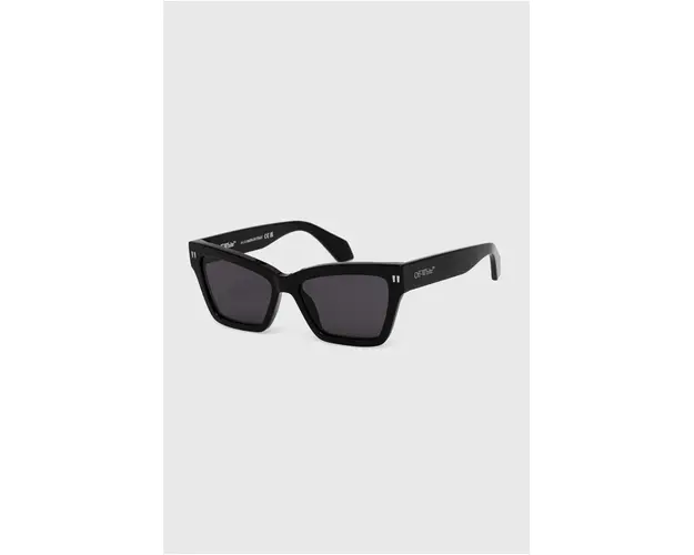 Off-White ochelari de soare femei, culoarea negru, OERI110_541007