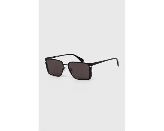 Off-White ochelari de soare femei, culoarea negru, OERI121_561007