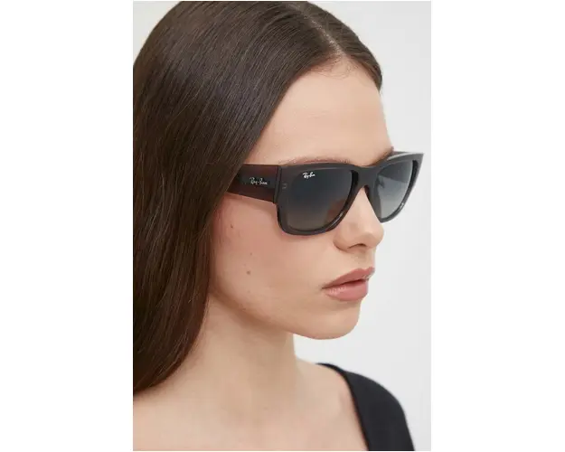 Ray-Ban ochelari de soare femei, culoarea gri