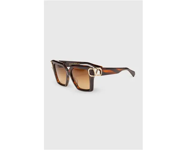 Valentino ochelari de soare V-UNO femei, culoarea maro, VLS.107B