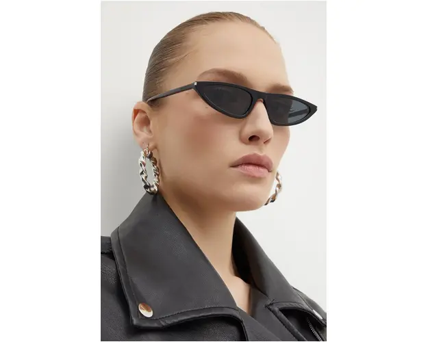 Saint Laurent ochelari de soare femei, culoarea negru, SL 703