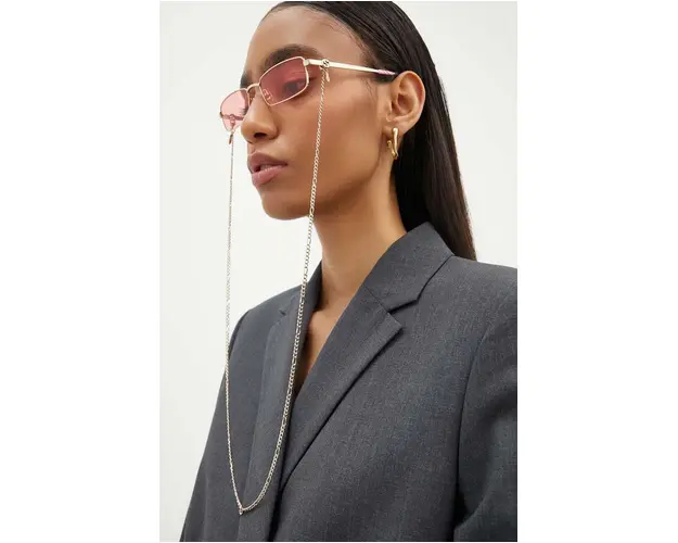 Gucci ochelari de soare femei, culoarea roz, GG1600S