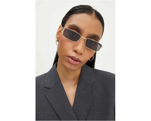 Gucci ochelari de soare femei, culoarea negru, GG1600S