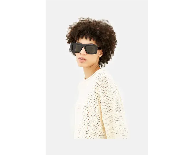 Retrosuperfuture ochelari de soare femei, culoarea negru