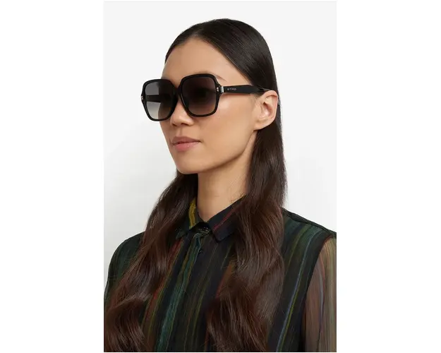 Etro ochelari de soare femei, culoarea negru, ETRO 0064/F/S