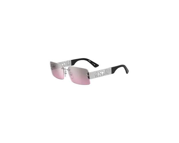Moschino ochelari de soare femei, culoarea argintiu, MOS169/S