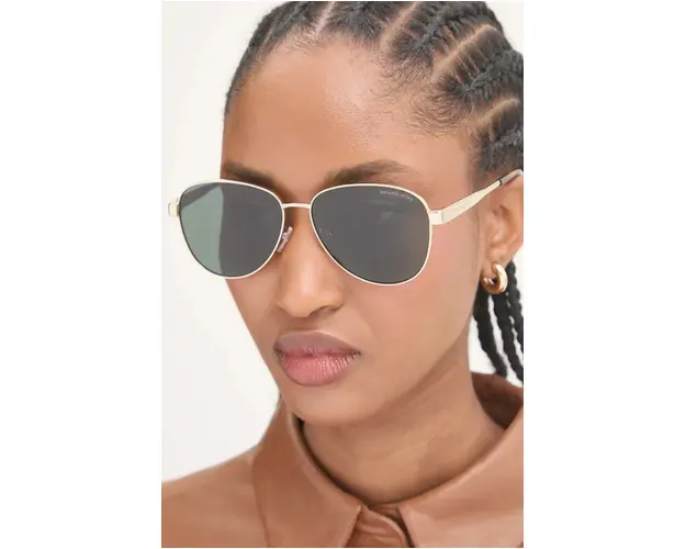 Michael Kors ochelari de soare femei, culoarea auriu, 0MK1160