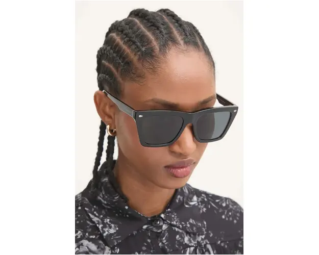 Michael Kors ochelari de soare femei, culoarea negru, 0MK2225U