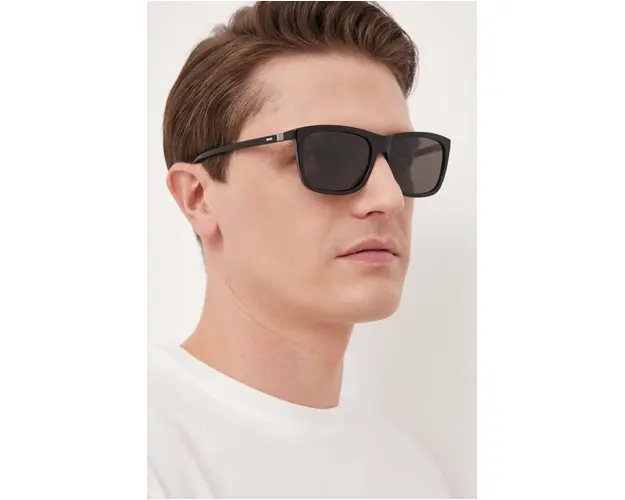 BOSS ochelari de soare barbati, culoarea negru
