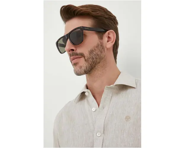 Gucci ochelari de soare barbati, culoarea maro