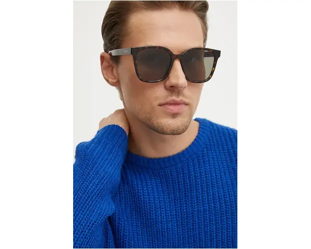 Gucci ochelari de soare barbati, culoarea maro, GG1346SK