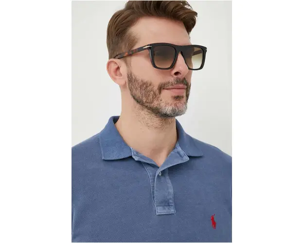 David Beckham ochelari de soare barbati, culoarea negru