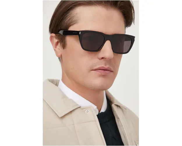 Saint Laurent ochelari de soare barbati, culoarea negru