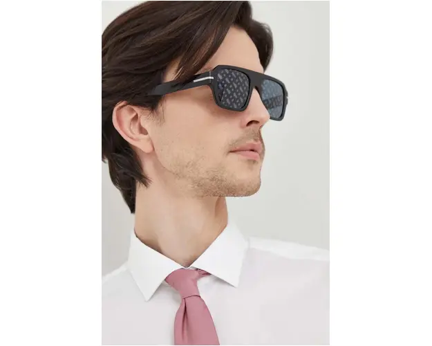 BOSS ochelari de soare barbati, culoarea negru