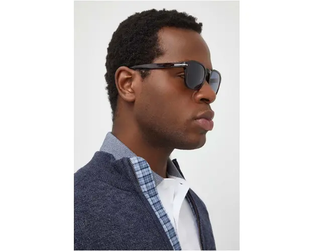 BOSS ochelari de soare barbati, culoarea maro