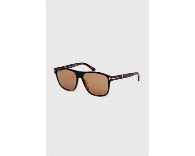 Tom Ford ochelari de soare barbati, culoarea maro, FT1081_5805E