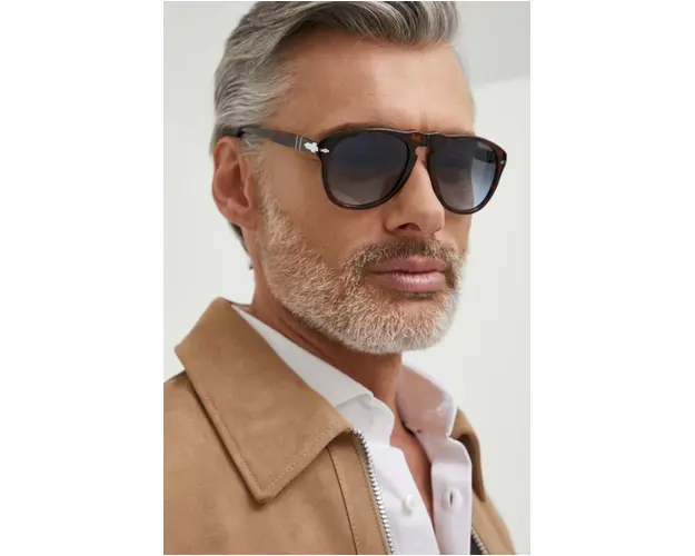Persol ochelari de soare barbati, culoarea maro