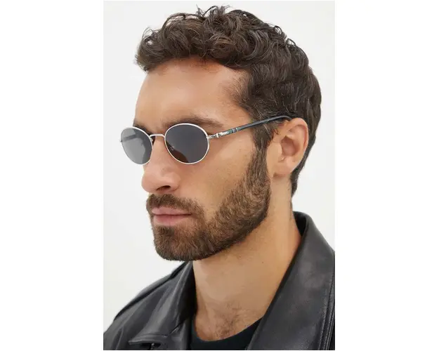 Persol ochelari de soare IDA barbati, culoarea argintiu, 0PO1018S