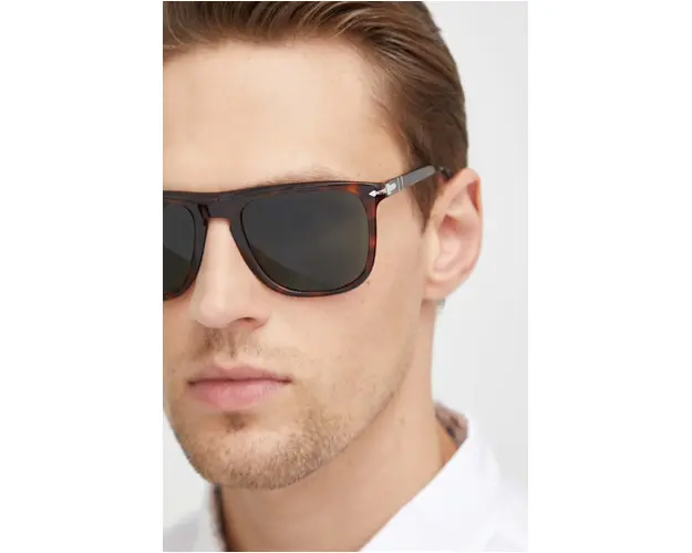 Persol ochelari de soare barbati, culoarea maro