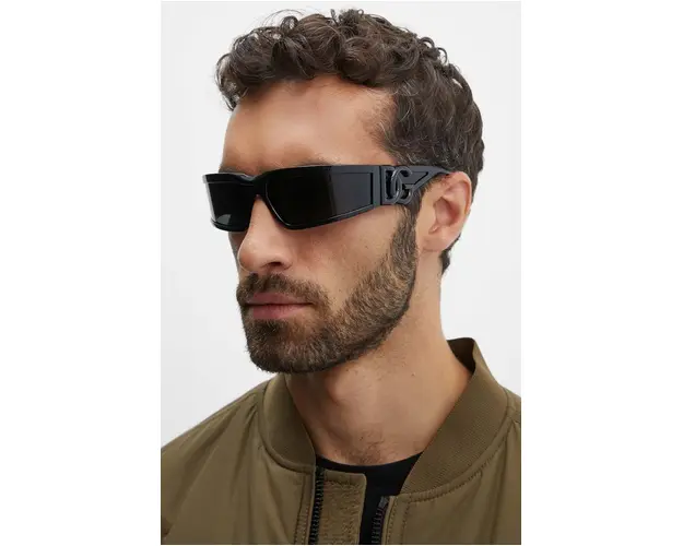 Dolce & Gabbana ochelari de soare barbati, culoarea negru