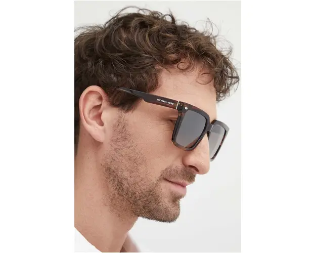Michael Kors ochelari de soare ABRUZZO barbati, culoarea maro, 0MK2217U