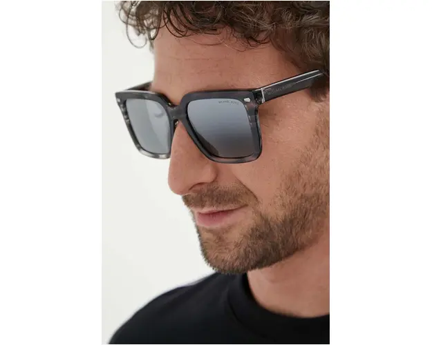 Michael Kors ochelari de soare ABRUZZO barbati, culoarea gri, 0MK2217U