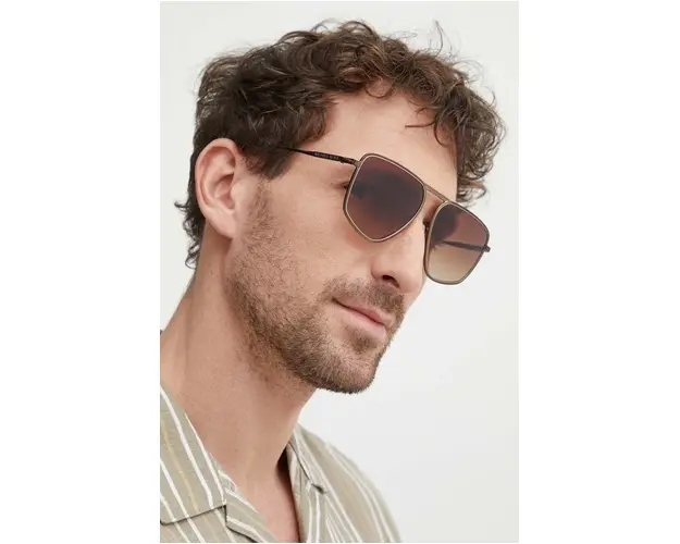 Michael Kors ochelari de soare SILVERTON barbati, culoarea negru, 0MK1153