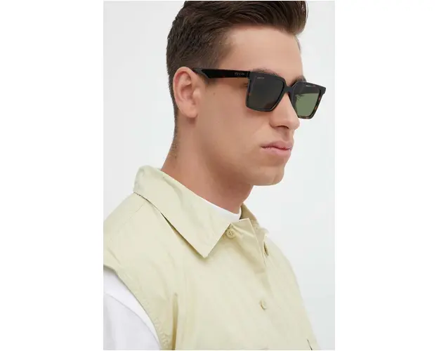 Gucci ochelari de soare barbati, culoarea verde
