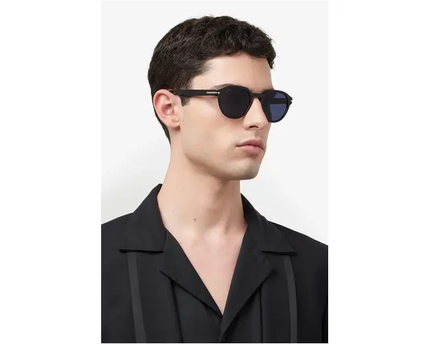 BOSS ochelari de soare barbati, culoarea negru, BOSS 1721/S