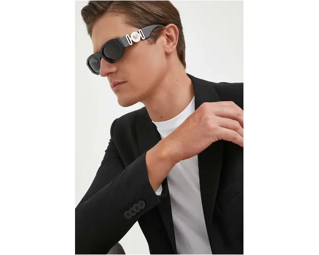 Versace ochelari de soare culoarea negru