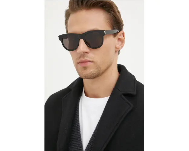 Saint Laurent ochelari de soare culoarea negru