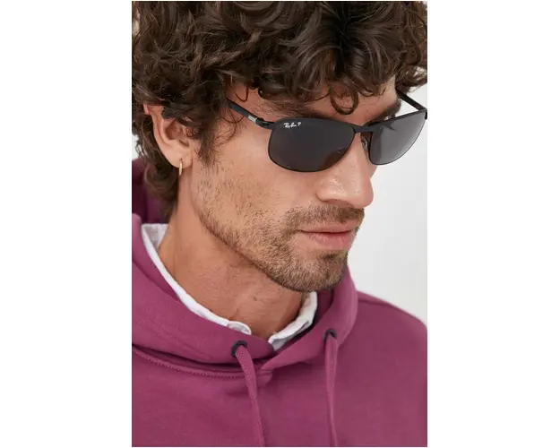 Ray-Ban ochelari de soare culoarea negru