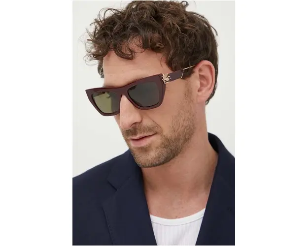 Etro ochelari de soare culoarea bordo, ETRO 0028 S