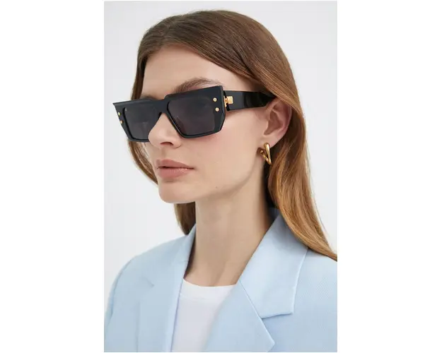 Balmain ochelari de soare B - VI culoarea negru, BPS-128A